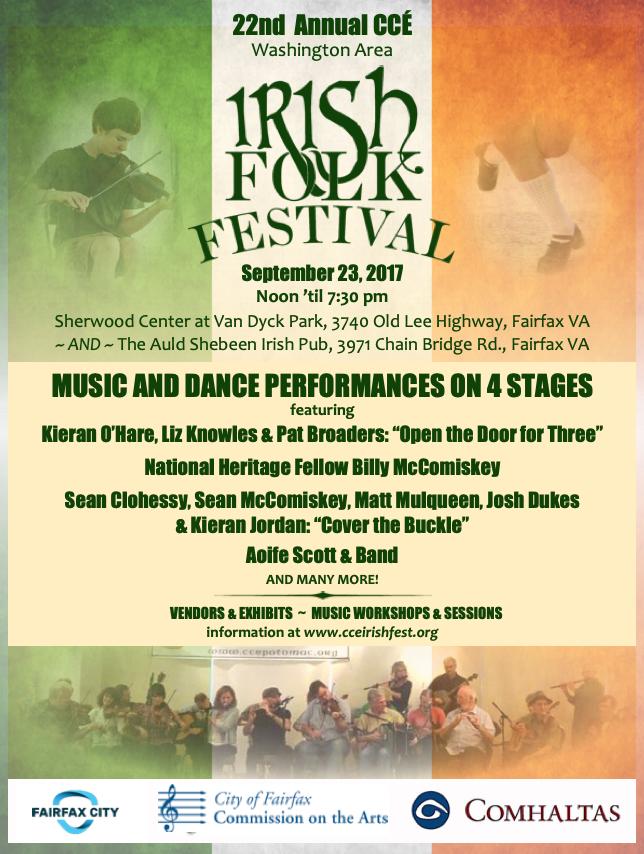 CCE Irish Folk Festival 2013